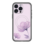 スリムプロテクションプレミアムケース with MagSafe［ Natural Flower - Purple ］