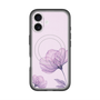 スリムプロテクションプレミアムケース with MagSafe［ Natural Flower - Purple ］