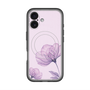 スリムプロテクションプレミアムケース with MagSafe［ Natural Flower - Purple ］