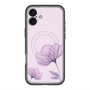 スリムプロテクションプレミアムケース with MagSafe［ Natural Flower - Purple ］