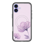 スリムプロテクションプレミアムケース with MagSafe［ Natural Flower - Purple ］