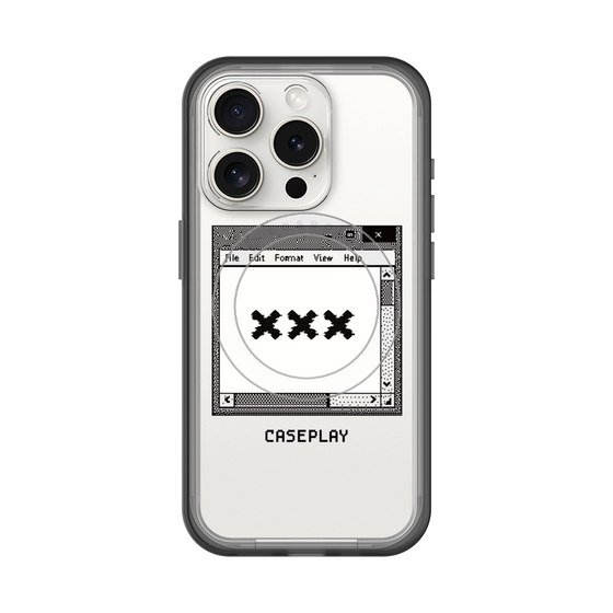 スリムプロテクションプレミアムケース with MagSafe［ ××× ］