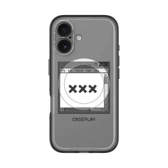 スリムプロテクションプレミアムケース with MagSafe［ ××× ］