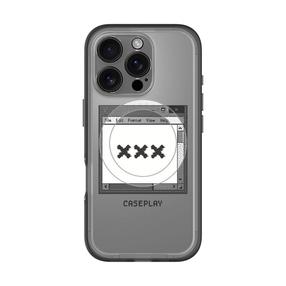スリムプロテクションプレミアムケース with MagSafe［ ××× ］