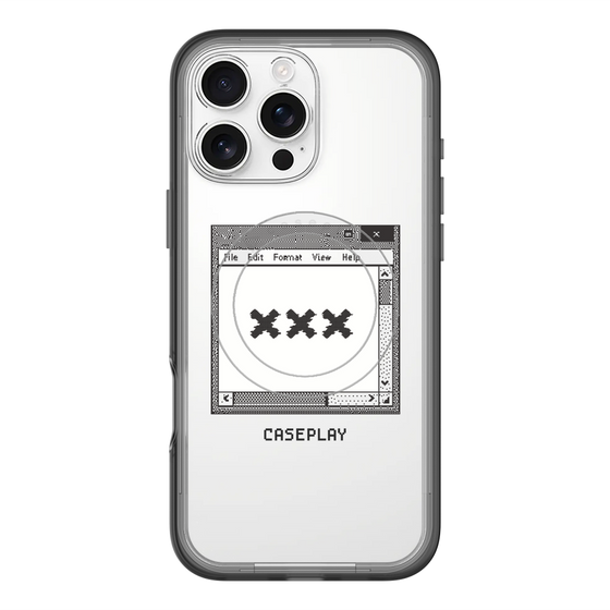 スリムプロテクションプレミアムケース with MagSafe［ ××× ］