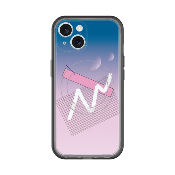 スリムプロテクションプレミアムケース with MagSafe［ Graffiti ］