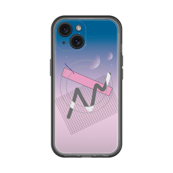 スリムプロテクションプレミアムケース with MagSafe［ Graffiti ］