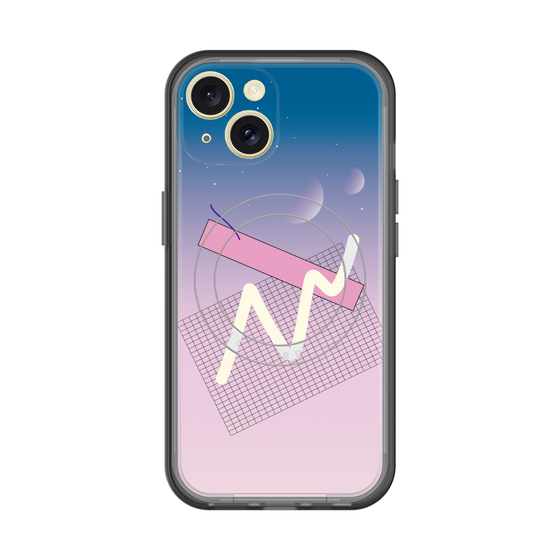 スリムプロテクションプレミアムケース with MagSafe［ Graffiti ］