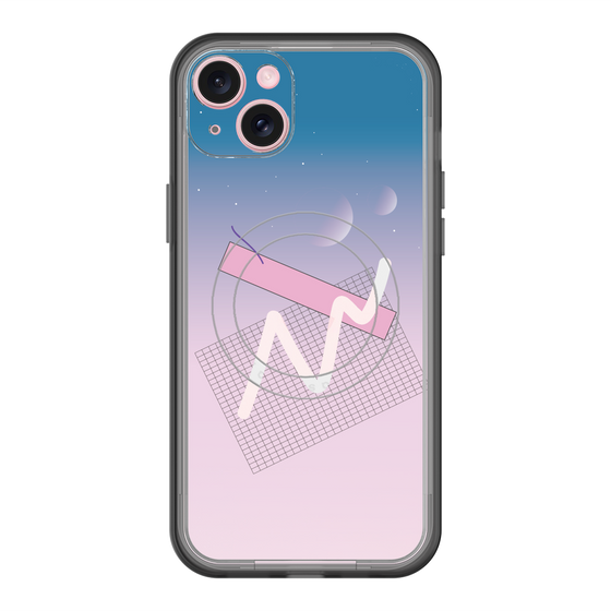 スリムプロテクションプレミアムケース with MagSafe［ Graffiti ］