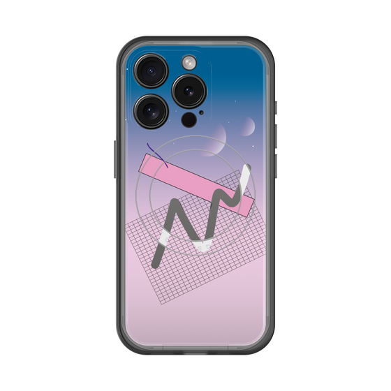 スリムプロテクションプレミアムケース with MagSafe［ Graffiti ］