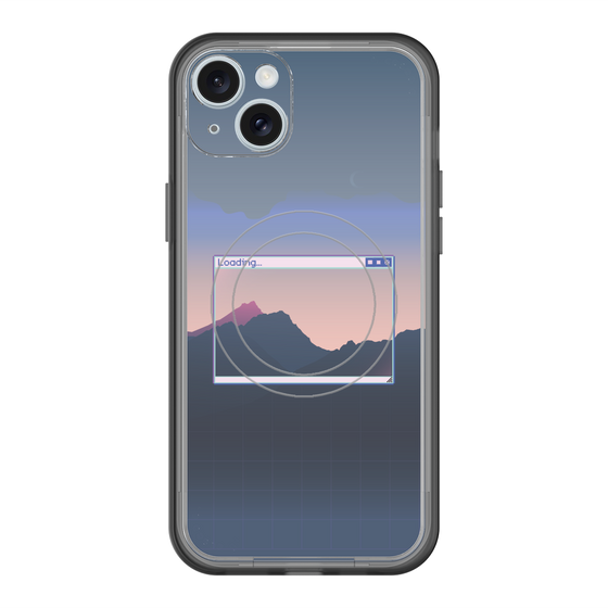 スリムプロテクションプレミアムケース with MagSafe［ Mountain ］