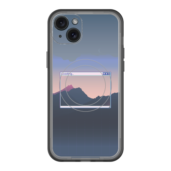 スリムプロテクションプレミアムケース with MagSafe［ Mountain ］