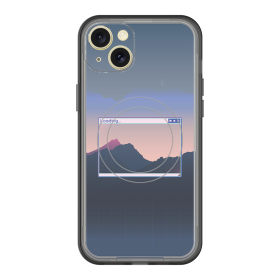 スリムプロテクションプレミアムケース with MagSafe［ Mountain ］