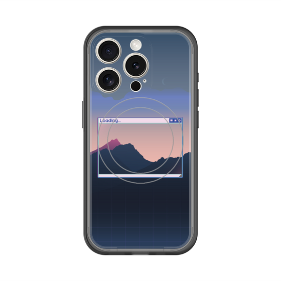スリムプロテクションプレミアムケース with MagSafe［ Mountain ］