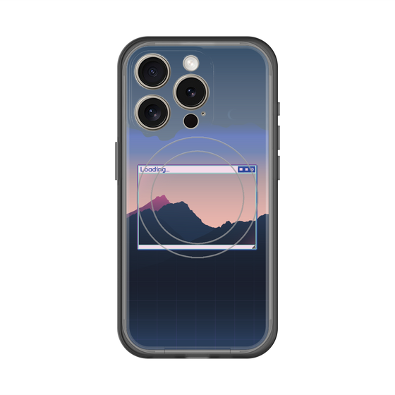 スリムプロテクションプレミアムケース with MagSafe［ Mountain ］