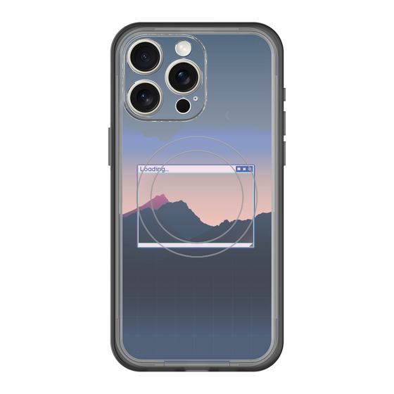 スリムプロテクションプレミアムケース with MagSafe［ Mountain ］