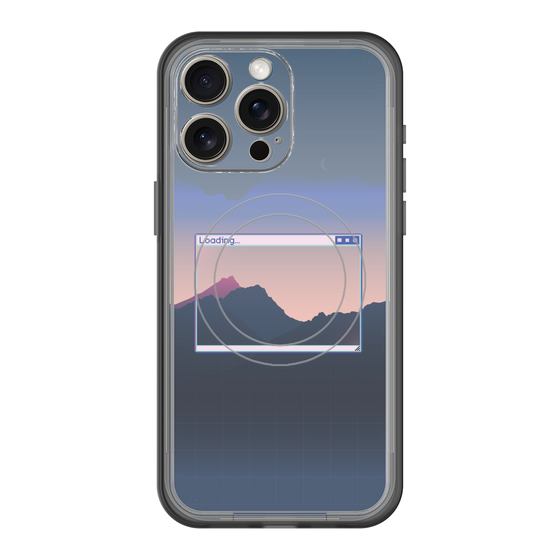 スリムプロテクションプレミアムケース with MagSafe［ Mountain ］
