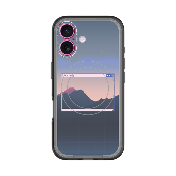 スリムプロテクションプレミアムケース with MagSafe［ Mountain ］