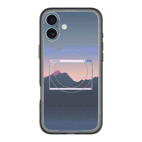 スリムプロテクションプレミアムケース with MagSafe［ Mountain ］