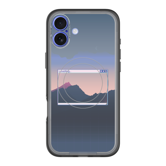 スリムプロテクションプレミアムケース with MagSafe［ Mountain ］
