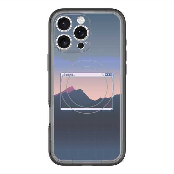 スリムプロテクションプレミアムケース with MagSafe［ Mountain ］