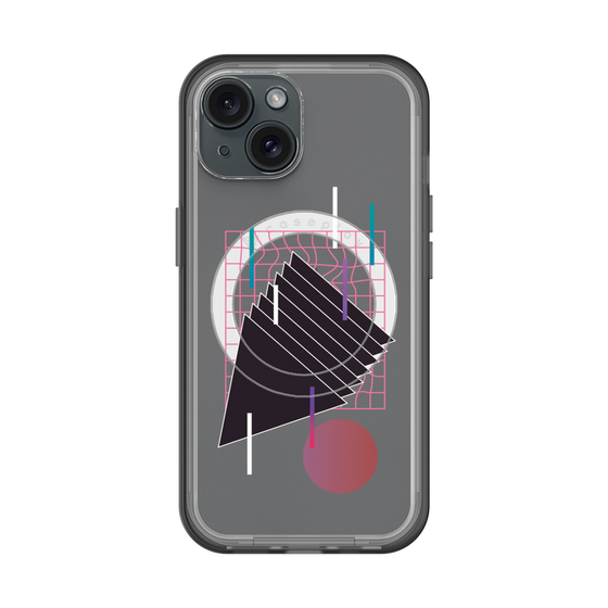 スリムプロテクションプレミアムケース with MagSafe［ Electronic ］