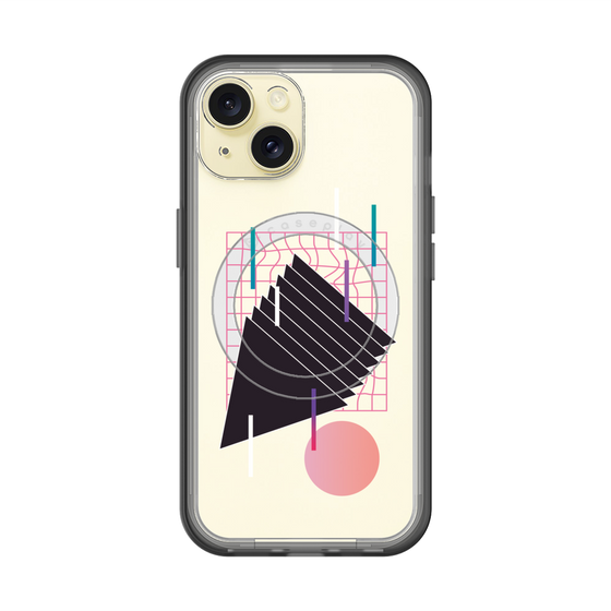 スリムプロテクションプレミアムケース with MagSafe［ Electronic ］