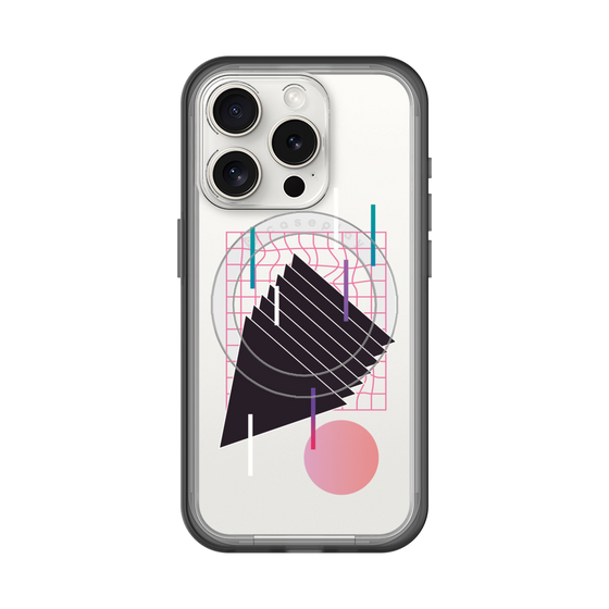 スリムプロテクションプレミアムケース with MagSafe［ Electronic ］
