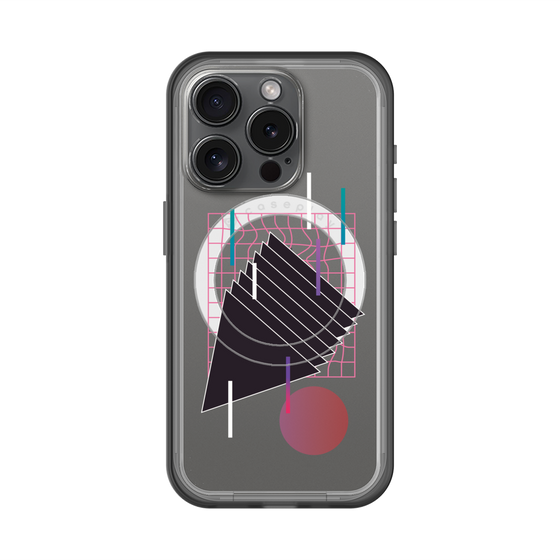 スリムプロテクションプレミアムケース with MagSafe［ Electronic ］
