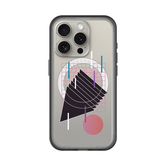 スリムプロテクションプレミアムケース with MagSafe［ Electronic ］