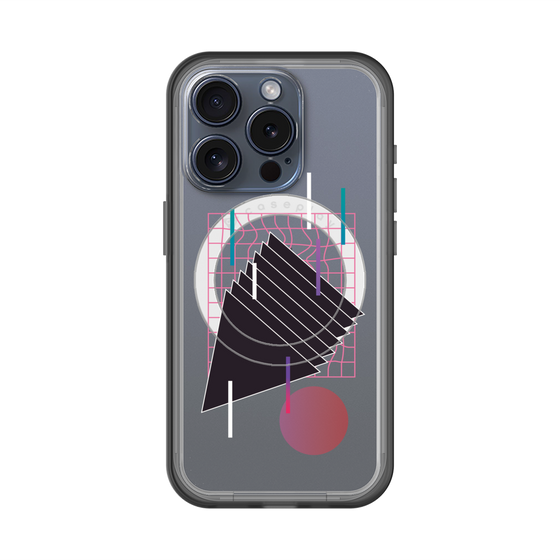 スリムプロテクションプレミアムケース with MagSafe［ Electronic ］