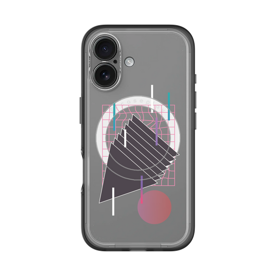 スリムプロテクションプレミアムケース with MagSafe［ Electronic ］