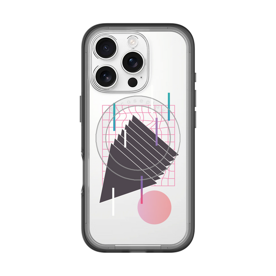 スリムプロテクションプレミアムケース with MagSafe［ Electronic ］