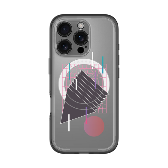 スリムプロテクションプレミアムケース with MagSafe［ Electronic ］