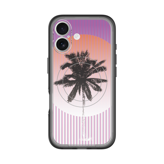 スリムプロテクションプレミアムケース with MagSafe［ Palm Tree ］