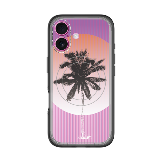 スリムプロテクションプレミアムケース with MagSafe［ Palm Tree ］