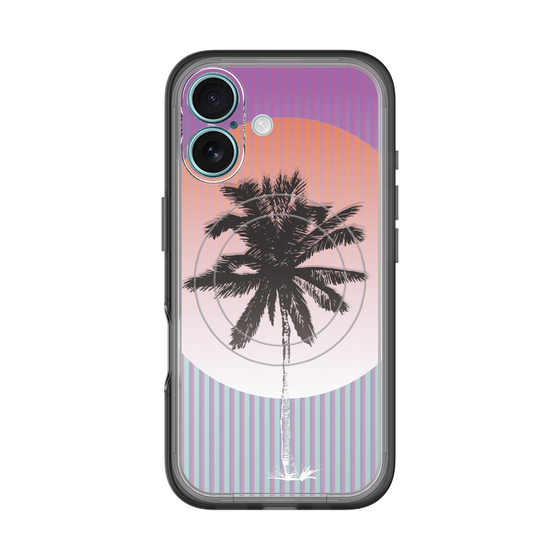 スリムプロテクションプレミアムケース with MagSafe［ Palm Tree ］