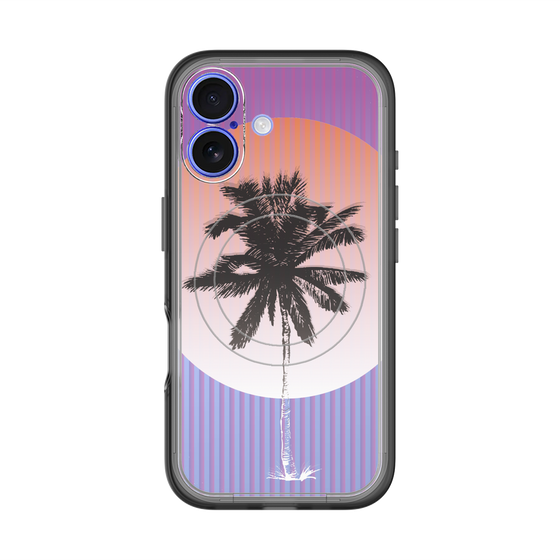 スリムプロテクションプレミアムケース with MagSafe［ Palm Tree ］