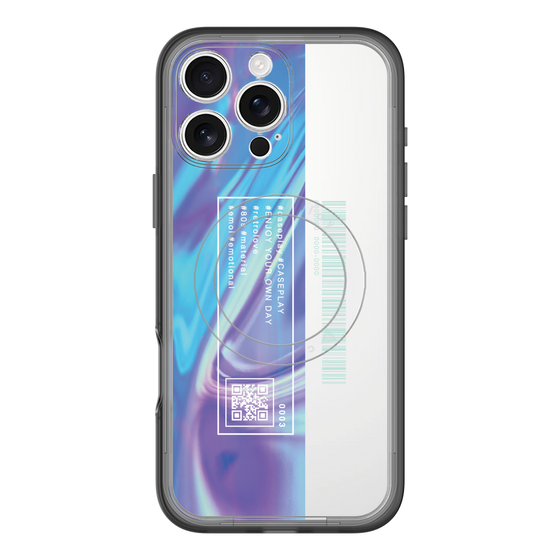 スリムプロテクションプレミアムケース with MagSafe［ Reflection ］