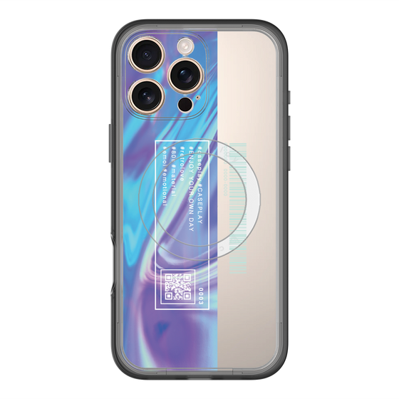 スリムプロテクションプレミアムケース with MagSafe［ Reflection ］