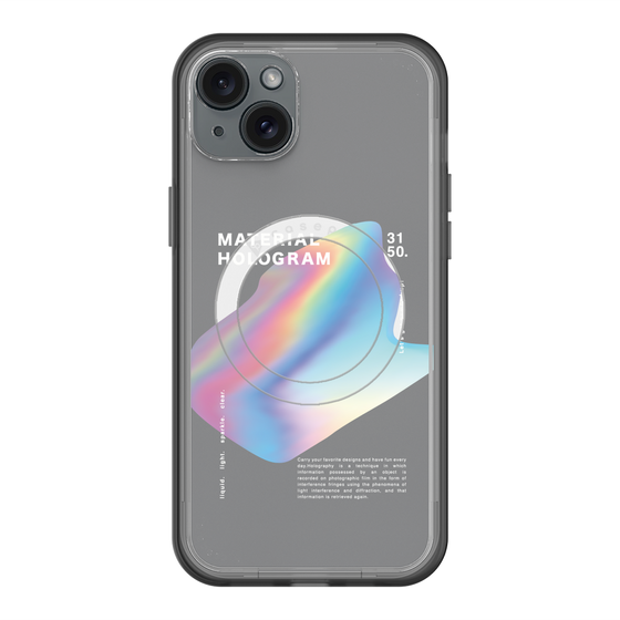 スリムプロテクションプレミアムケース with MagSafe［ Liquid Blue ］