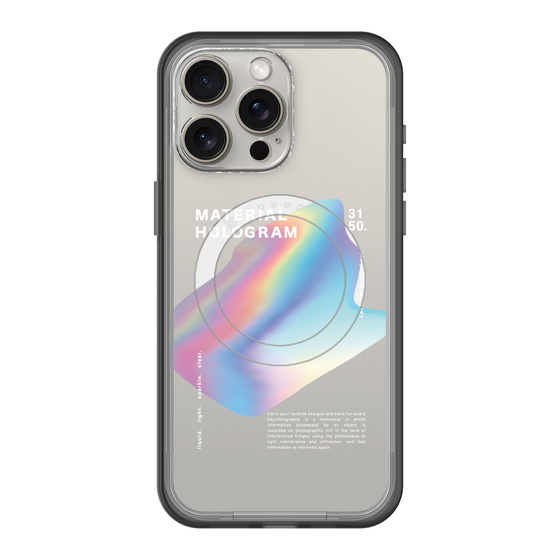 スリムプロテクションプレミアムケース with MagSafe［ Liquid Blue ］