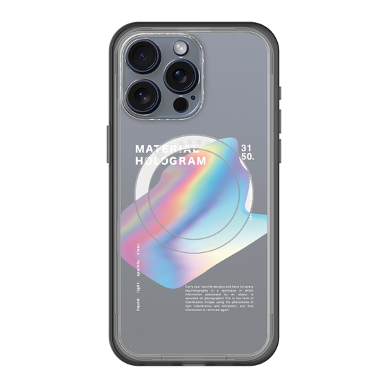 スリムプロテクションプレミアムケース with MagSafe［ Liquid Blue ］