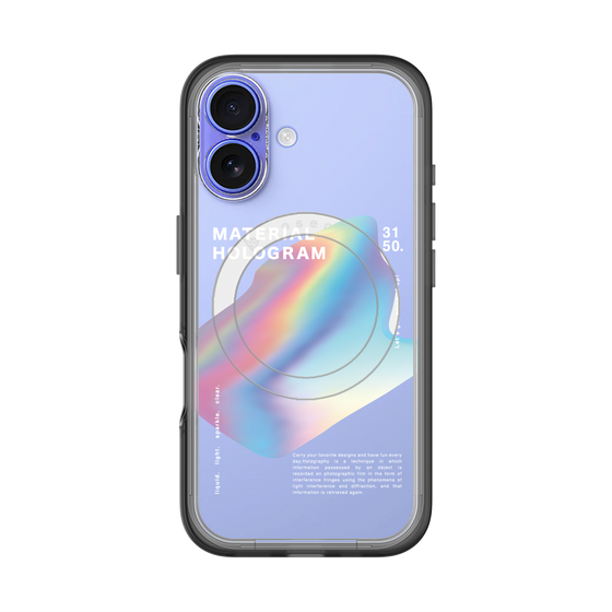 スリムプロテクションプレミアムケース with MagSafe［ Liquid Blue ］