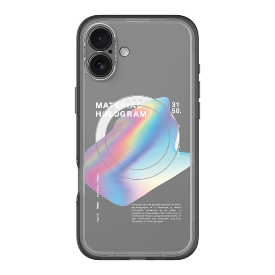 スリムプロテクションプレミアムケース with MagSafe［ Liquid Blue ］