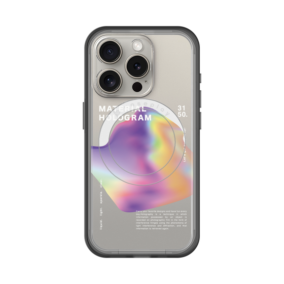 スリムプロテクションプレミアムケース with MagSafe［ Liquid Purple ］