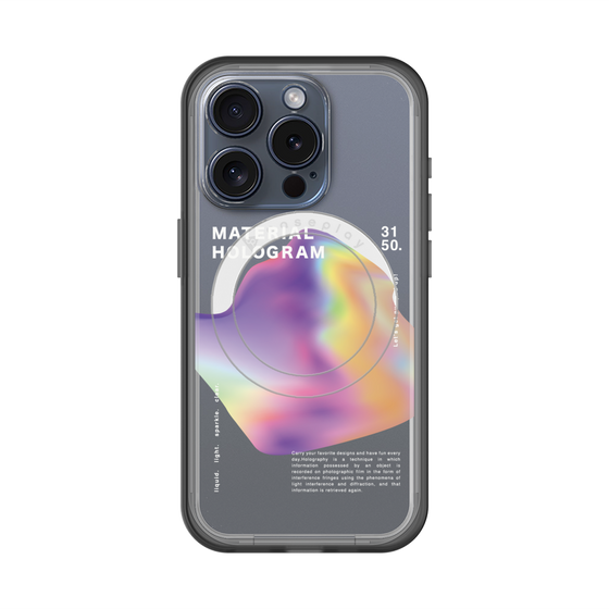 スリムプロテクションプレミアムケース with MagSafe［ Liquid Purple ］