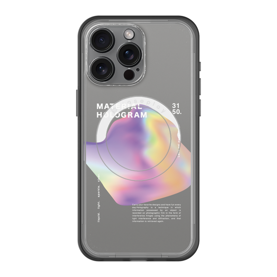 スリムプロテクションプレミアムケース with MagSafe［ Liquid Purple ］