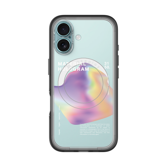 スリムプロテクションプレミアムケース with MagSafe［ Liquid Purple ］