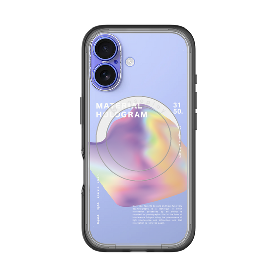 スリムプロテクションプレミアムケース with MagSafe［ Liquid Purple ］